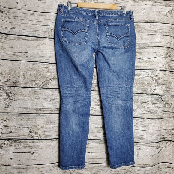 White House Black Market Blanc Jeans Size 10 - Picture 6 of 8